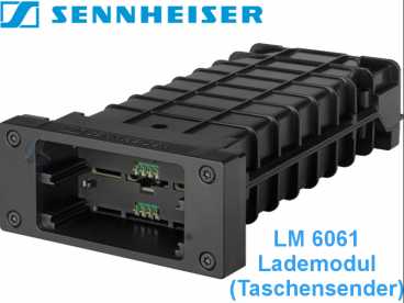 Sennheiser LM 6061 Ladeschacht {für 2x Taschensender Akku BA 61}